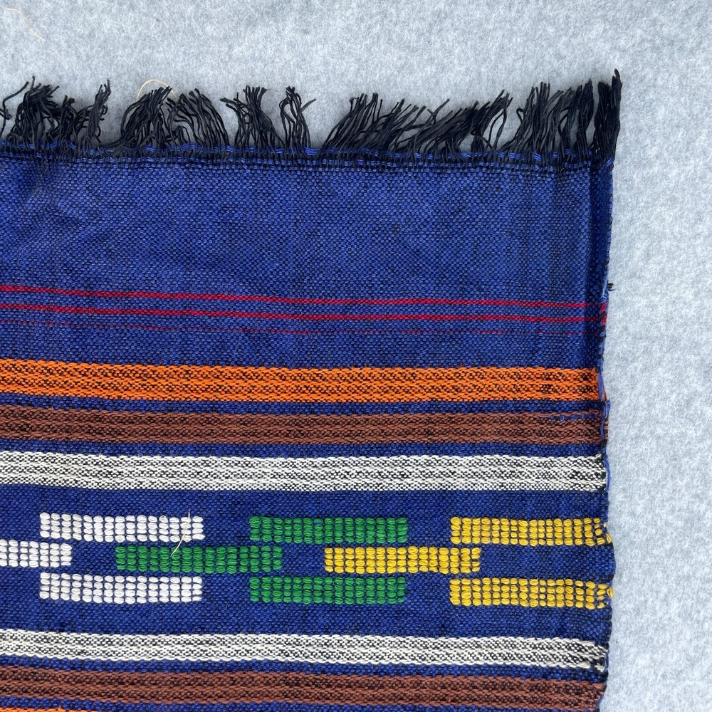 Guatemalan Tapestry Wall Hanging Folk Art Handmade Stitched‎ Textile 22 x 20 - Picture 5 of 10